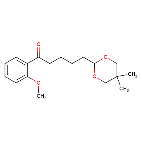 5-(5,5-Dimethyl-1,3-dioxan-2-yl)-2'-methoxyvalerophenone