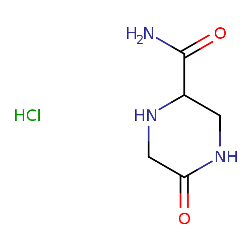5-oxopiperazine-2-carboxamide hydrochloride