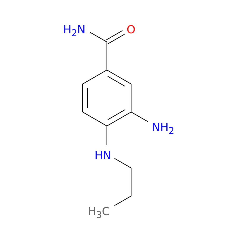 3-amino-4-(propylamino)benzamide