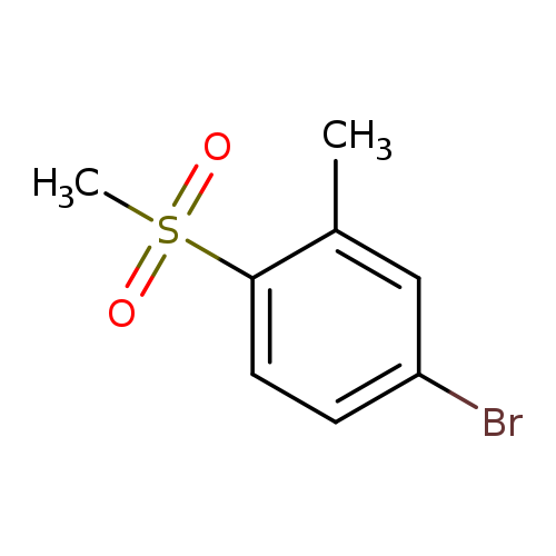 4-bromo-2-methyl-1-methylsulfonylbenzene