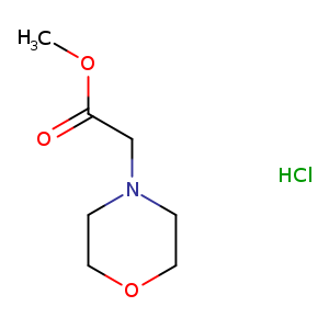 Morpholin-4-yl-acetic acid methyl ester hydrochloride
