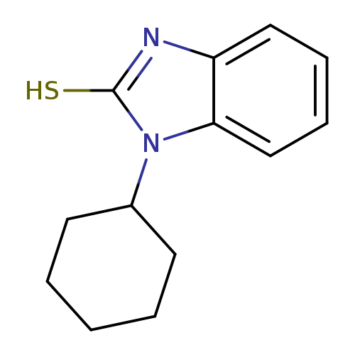 1-Cyclohexyl-1h-benzimidazole-2-thiol