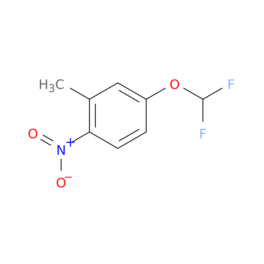 BENZENE, 4-(DIFLUOROMETHOXY)-2-METHYL-1-NITRO-