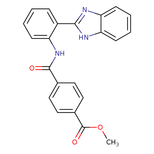 methyl 4-{[2-(1H-1,3-benzodiazol-2-yl)phenyl]carbamoyl}benzoate