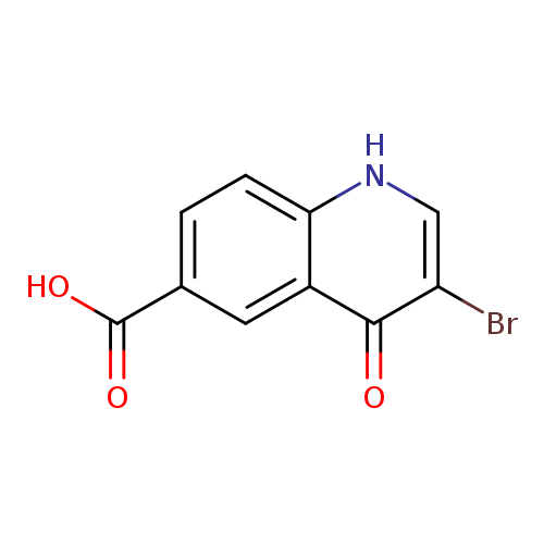 3-bromo-4-hydroxyquinoline-6-carboxylic acid