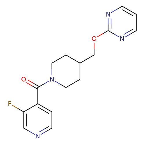 2-{[1-(3-fluoropyridine-4-carbonyl)piperidin-4-yl]methoxy}pyrimidine