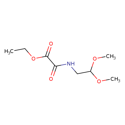 Ethyl [(2,2-dimethoxyethyl)carbamoyl]formate