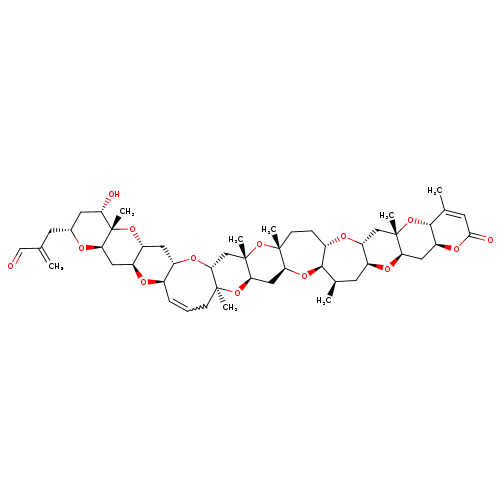 Brevetoxin PbTx-2, Ptychodiscus brevis