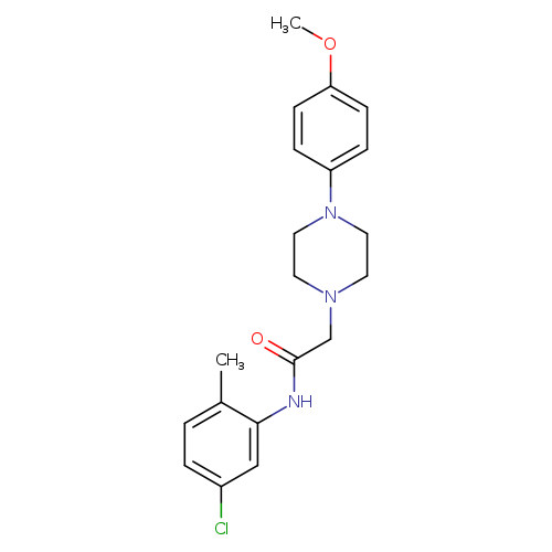 N-(5-chloro-2-methylphenyl)-2-[4-(4-methoxyphenyl)piperazin-1-yl]acetamide