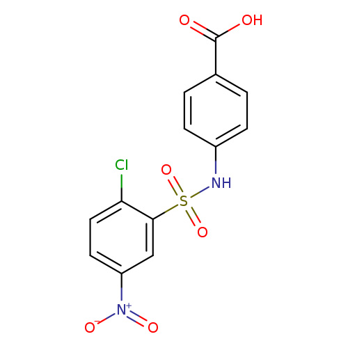 4-(2-Chloro-5-nitro-benzenesulfonylamino)-benzoic acid