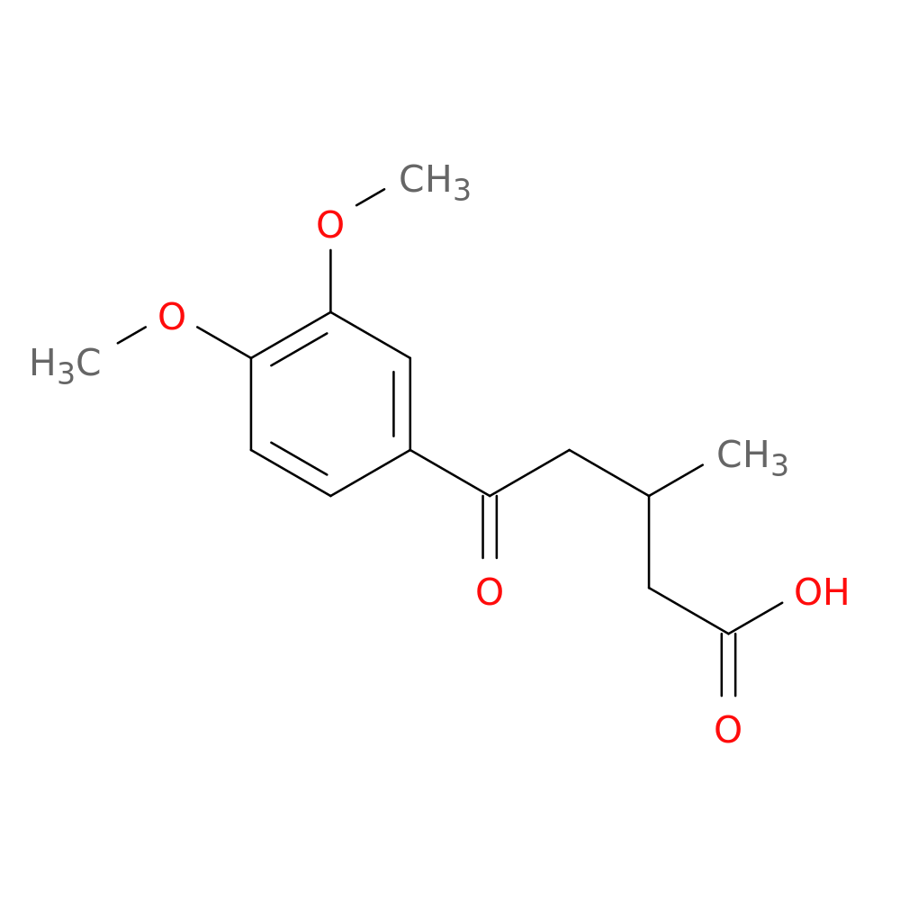 5-(3,4-Dimethoxyphenyl)-3-methyl-5-oxopentanoic acid