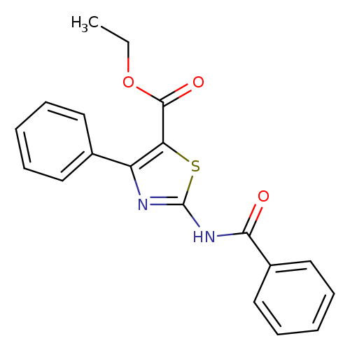 ethyl 2-benzamido-4-phenyl-1,3-thiazole-5-carboxylate