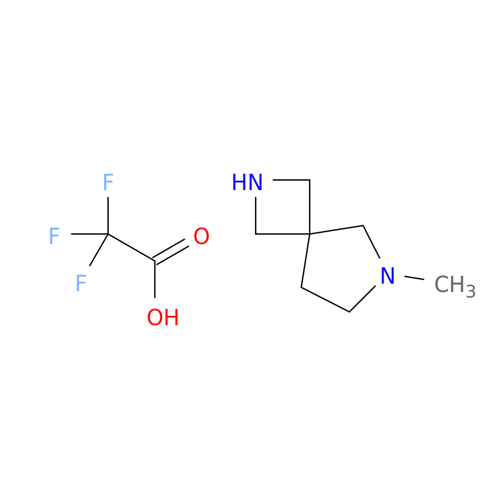 6-Methyl-2,6-diazaspiro[3.4]octane 2,2,2-trifluoroacetic acid