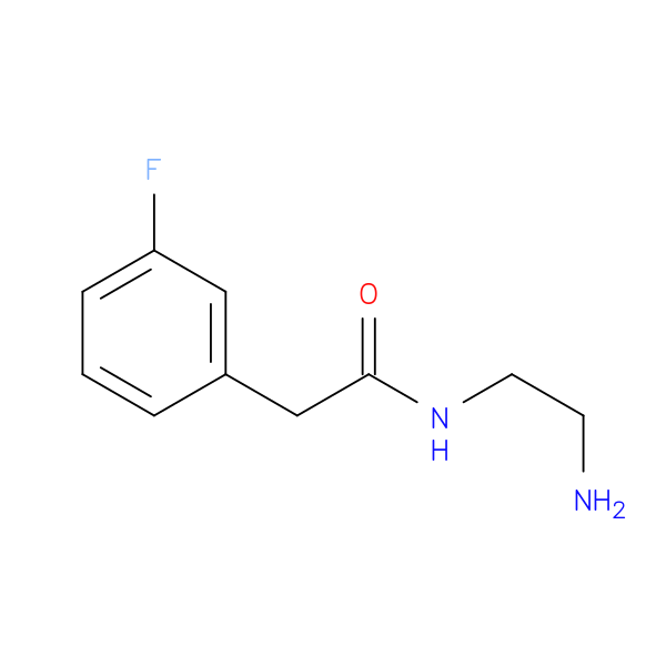 N-(2-aminoethyl)-2-(3-fluorophenyl)acetamide