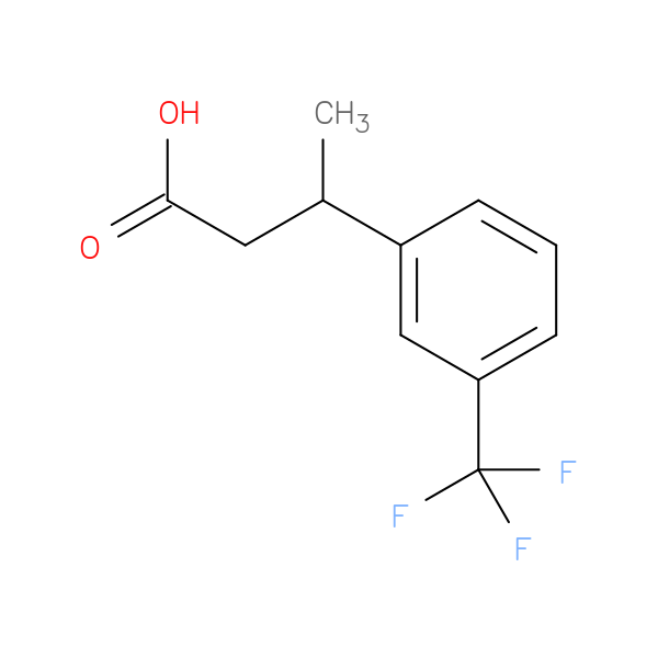 3-[3-(Trifluoromethyl)phenyl]butanoic acid
