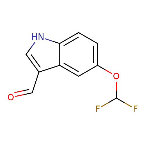 5-(difluoromethoxy)-1H-indole-3-carbaldehyde