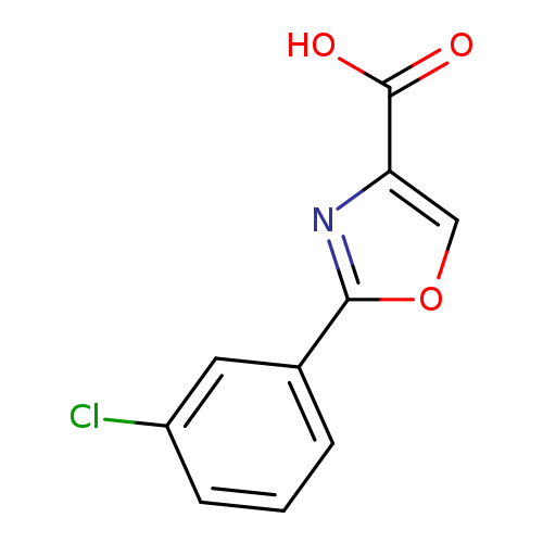2-(3-chlorophenyl)oxazole-4-carboxylicacid