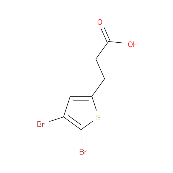 3-(4,5-Dibromothiophen-2-yl)propanoic acid