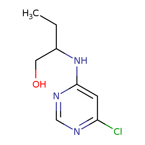 2-[(6-chloropyrimidin-4-yl)amino]butan-1-ol