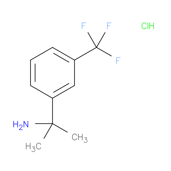 2-(3-(Trifluoromethyl)phenyl)propan-2-amine hydrochloride