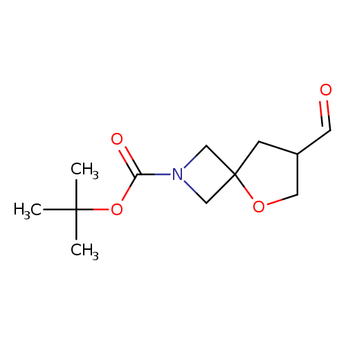 tert-butyl 7-formyl-5-oxa-2-azaspiro[3.4]octane-2-carboxylate
