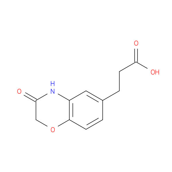 3-(3-oxo-3,4-dihydro-2H-1,4-benzoxazin-6-yl)propanoic acid