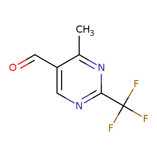 4-methyl-2-(trifluoromethyl)-5-pyrimidinecarbaldehyde