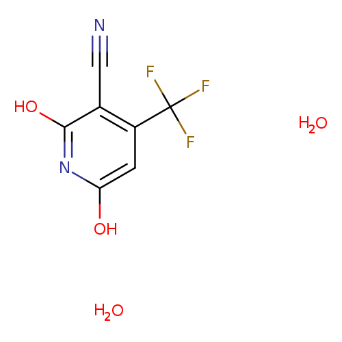 3-Cyano-2,6-dihydroxy-4-(trifluoromethyl)pyridine dihydrate