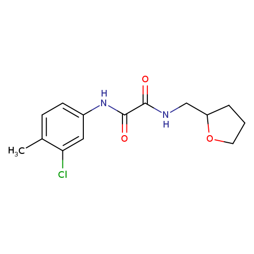 N'-(3-chloro-4-methylphenyl)-N-[(oxolan-2-yl)methyl]ethanediamide