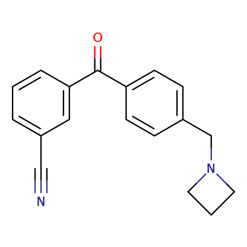 3-(4-(Azetidin-1-ylmethyl)benzoyl)benzonitrile