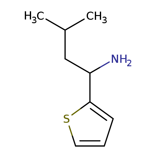 3-methyl-1-(thiophen-2-yl)butan-1-amine hydrochloride