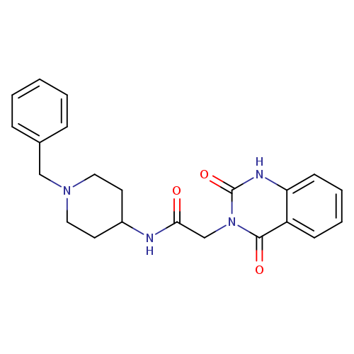 N-(1-benzylpiperidin-4-yl)-2-(2,4-dioxo-1,2,3,4-tetrahydroquinazolin-3-yl)acetamide