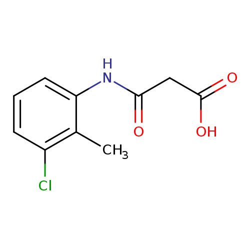 3-[(3-Chloro-2-methylphenyl)amino]-3-oxopropanoic acid