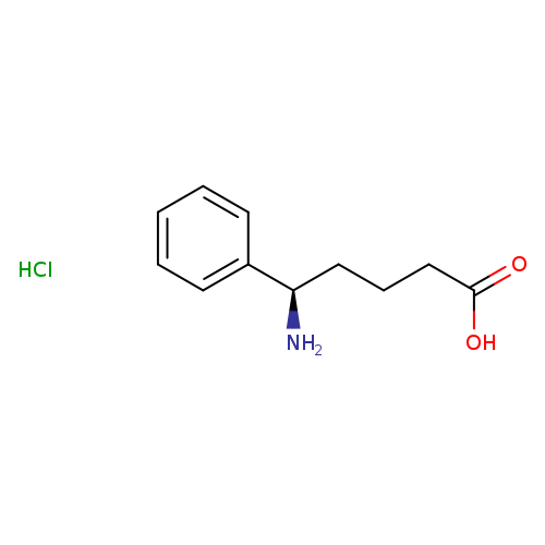 Benzenepentanoic acid, δ-amino-, hydrochloride (1:1), (δR)-