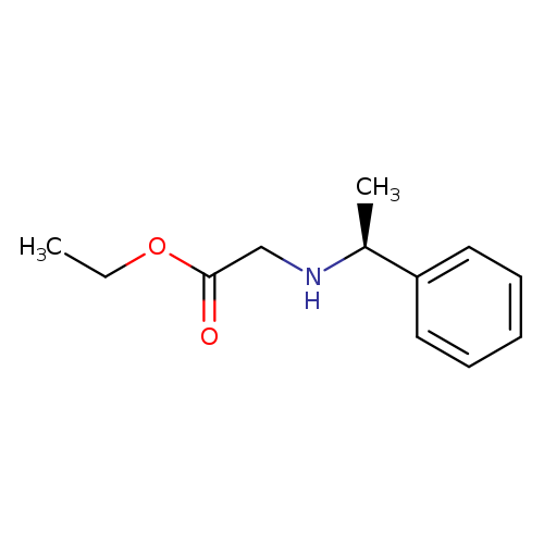 ETHYL (S)-2-(1-PHENYLETHYLAMINO)ACETATE