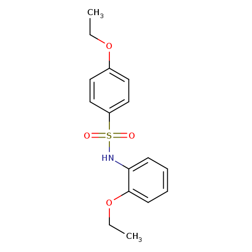 4-ethoxy-N-(2-ethoxyphenyl)benzenesulfonamide