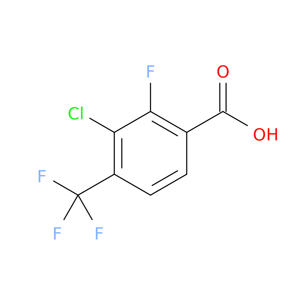3-Chloro-2-fluoro-4-(trifluoromethyl)benzoic acid