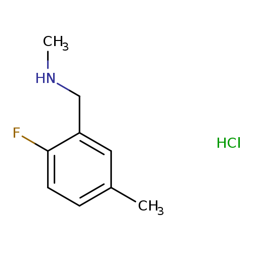 [(2-fluoro-5-methylphenyl)methyl](methyl)aminehydrochloride