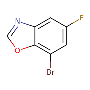 7-bromo-5-fluoro-1,3-benzoxazole