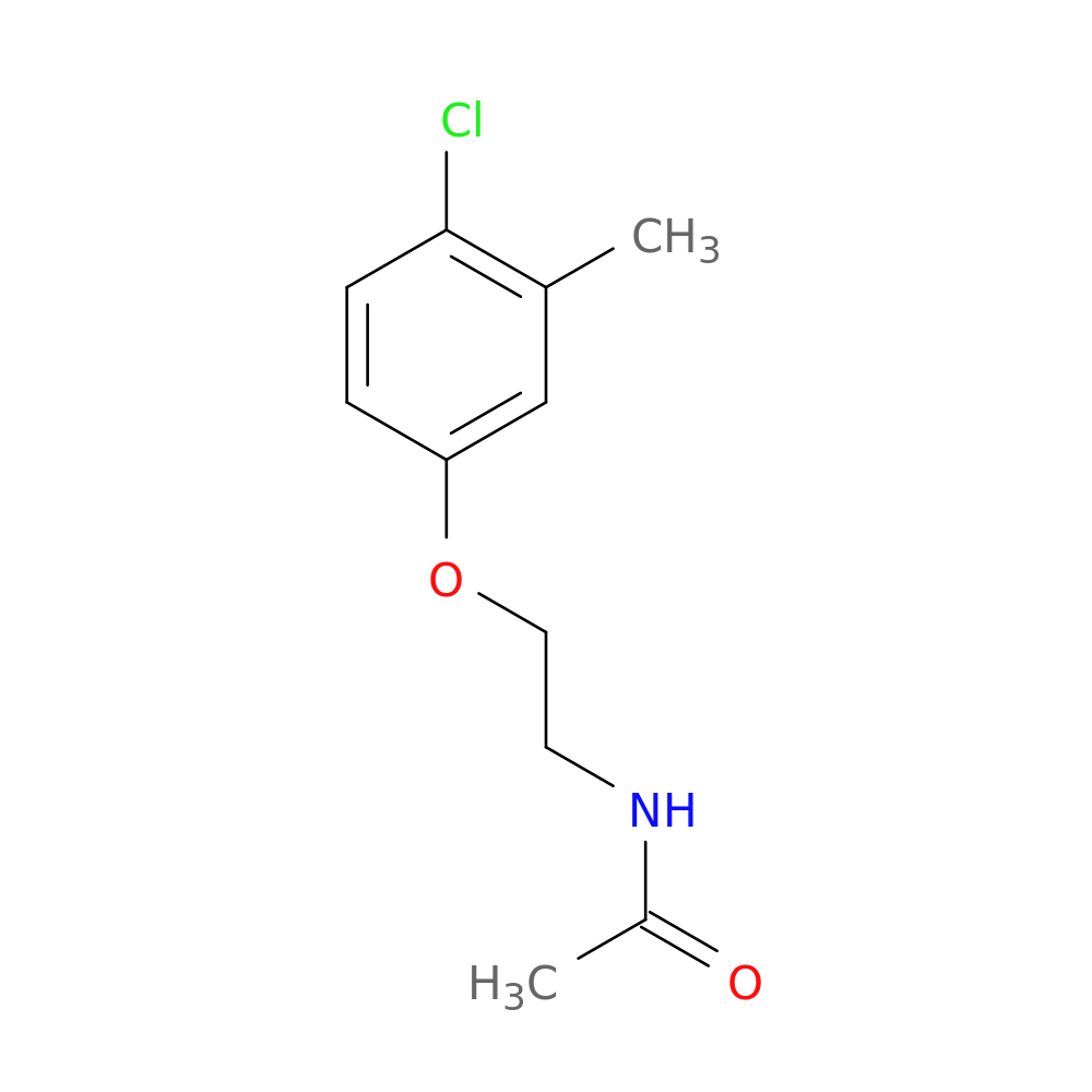 N-[2-(4-Chloro-3-methylphenoxy)ethyl]acetamide