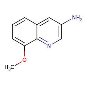 3-Quinolinamine, 8-methoxy-