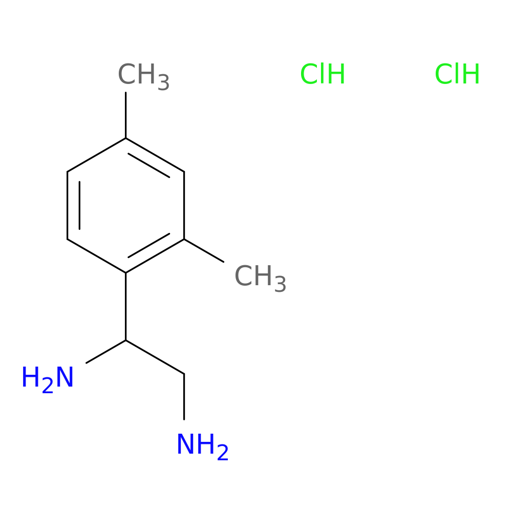 "1-(2,4-dimethylphenyl)ethane-1,2-diamine dihydrochloride"