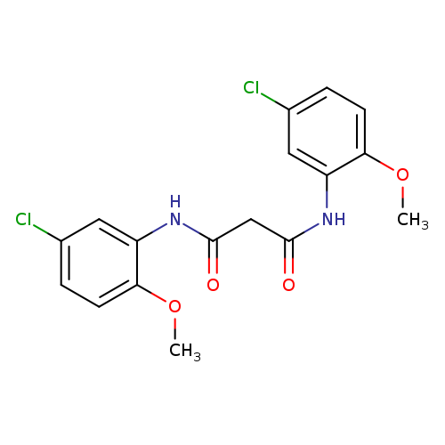 N,N'-bis(5-chloro-2-methoxyphenyl)propanediamide