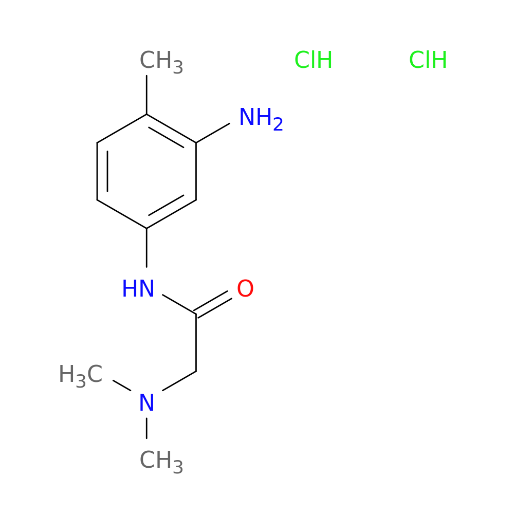 N1-(3-Amino-4-methylphenyl)-n2,n2-dimethylglycinamide dihydrochloride
