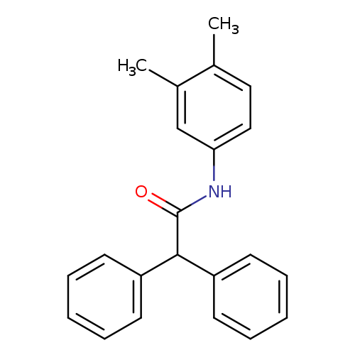 N-(3,4-dimethylphenyl)-2,2-diphenylacetamide