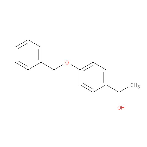 1-[4-(benzyloxy)phenyl]ethan-1-ol