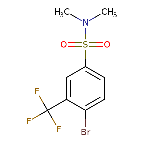 4-Bromo-N,N-dimethyl-3-(trifluoromethyl)benzenesulfonamide