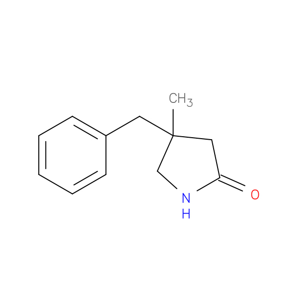 4-benzyl-4-methylpyrrolidin-2-one