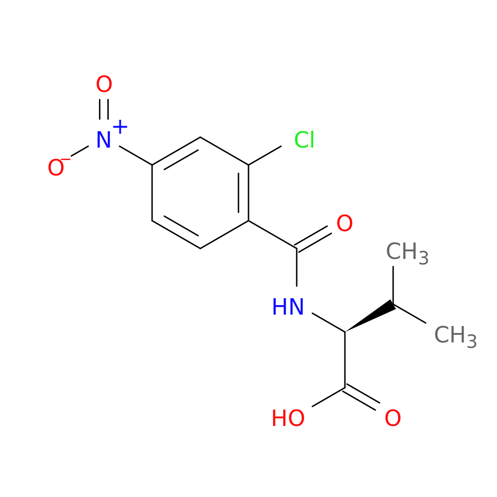 (2S)-2-[(2-chloro-4-nitrophenyl)formamido]-3-methylbutanoic acid