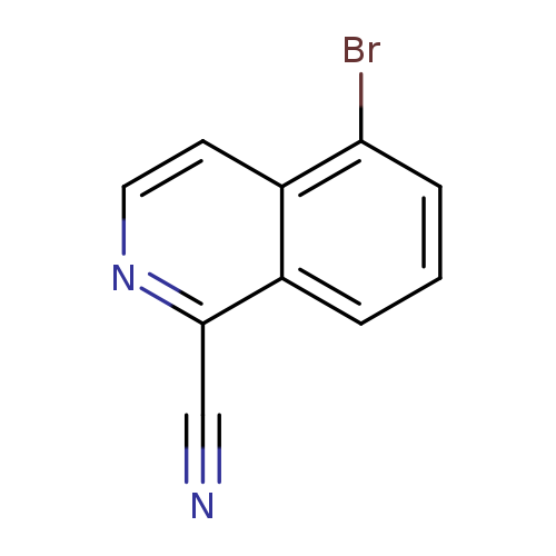 5-bromoisoquinoline-1-carbonitrile